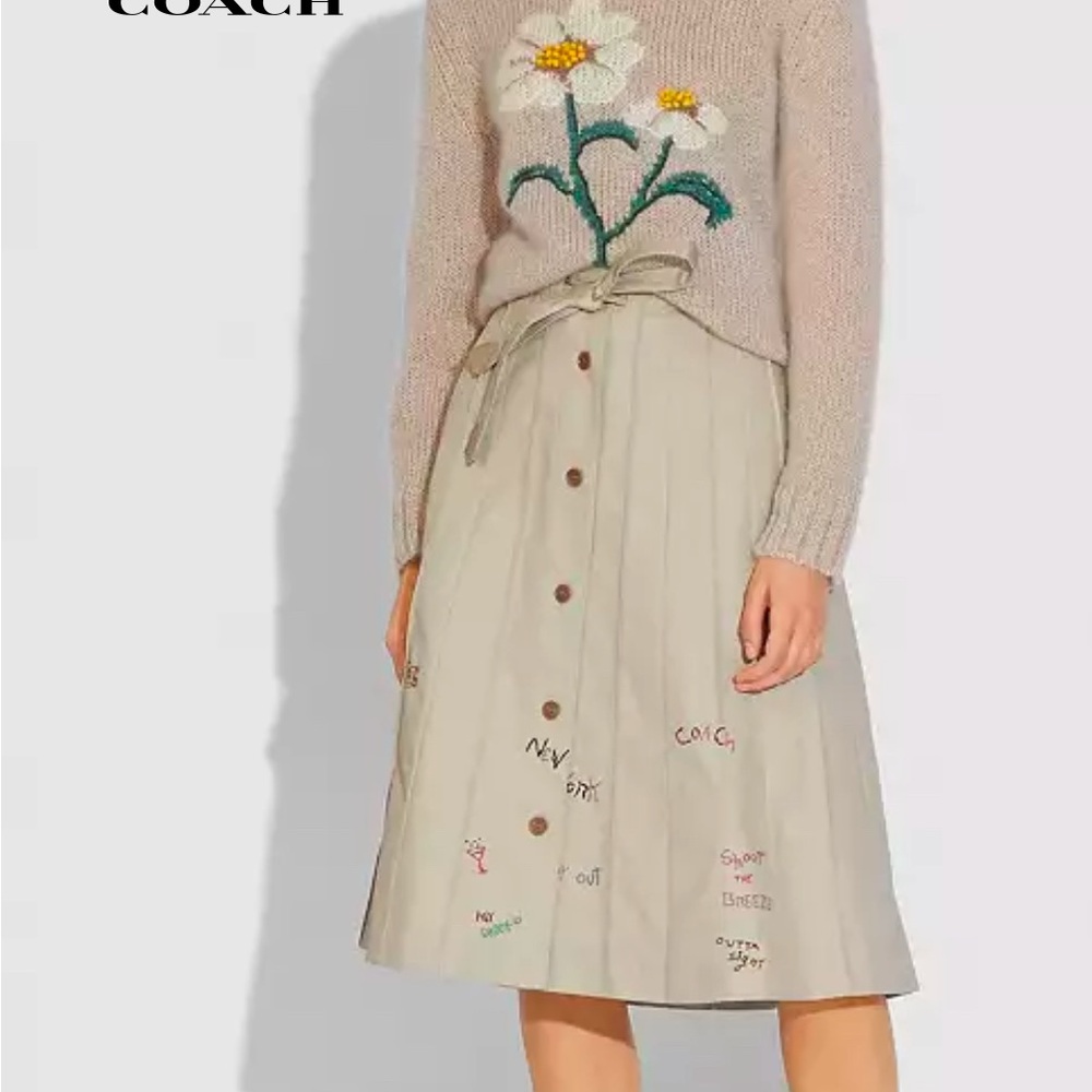 Coach Daisy Embroidered Sweater - Picture 3 of 5